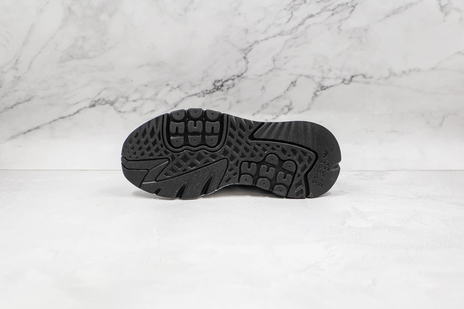 阿迪达斯Adidas Nite Jogger 2021 Boost纯原版本夜行者一代黑色爆米花跑鞋原楦头纸板打造 货号:HO1718