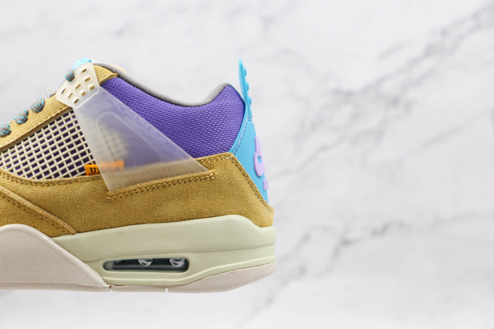 乔丹Air Jordan 4 SE Taupe Haze纯原版本棕黄紫色AJ4篮球鞋原楦头纸板打造 货号:DJ5718-300