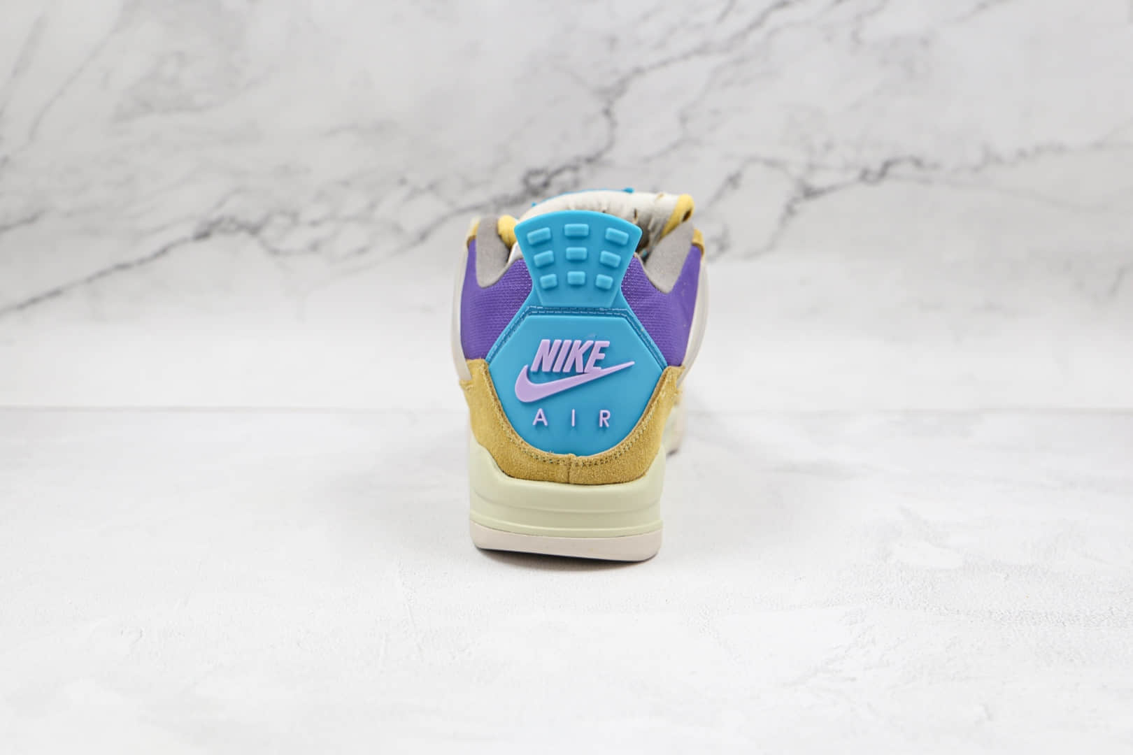 乔丹Air Jordan 4 SE Taupe Haze纯原版本棕黄紫色AJ4篮球鞋原楦头纸板打造 货号:DJ5718-300