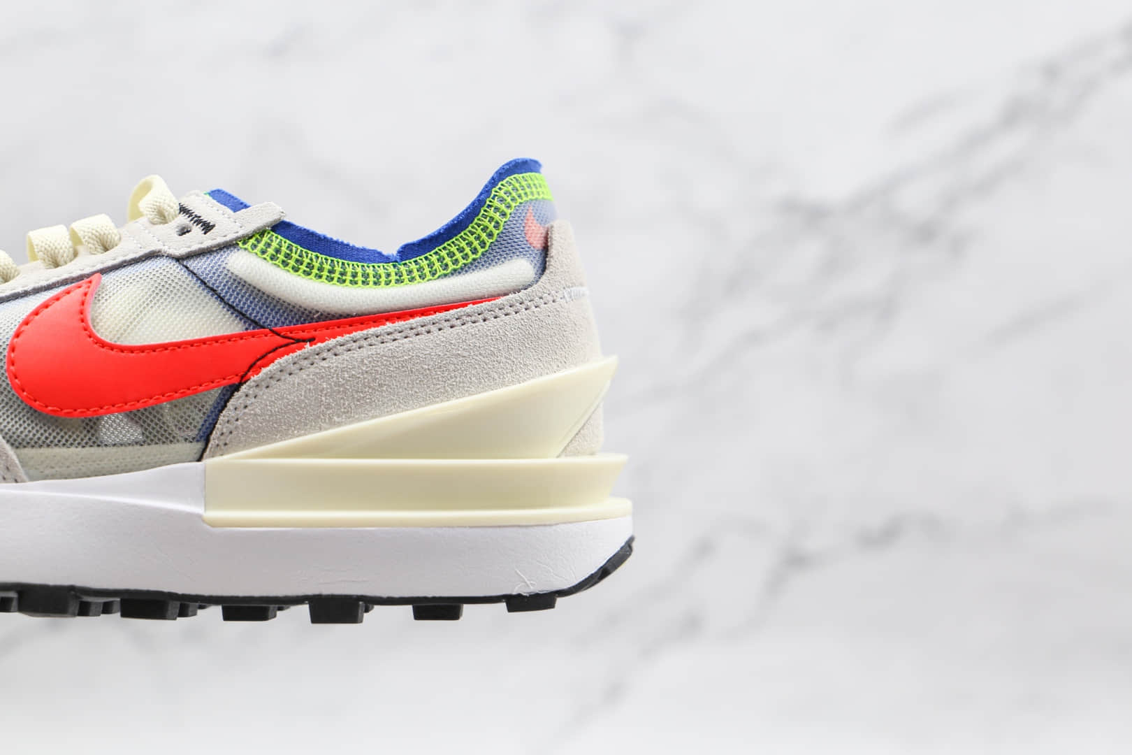 耐克Nike Waffle One纯原版本华夫镂空灰粉色解构鞋原鞋开模一比一打造 货号：DA7995-101