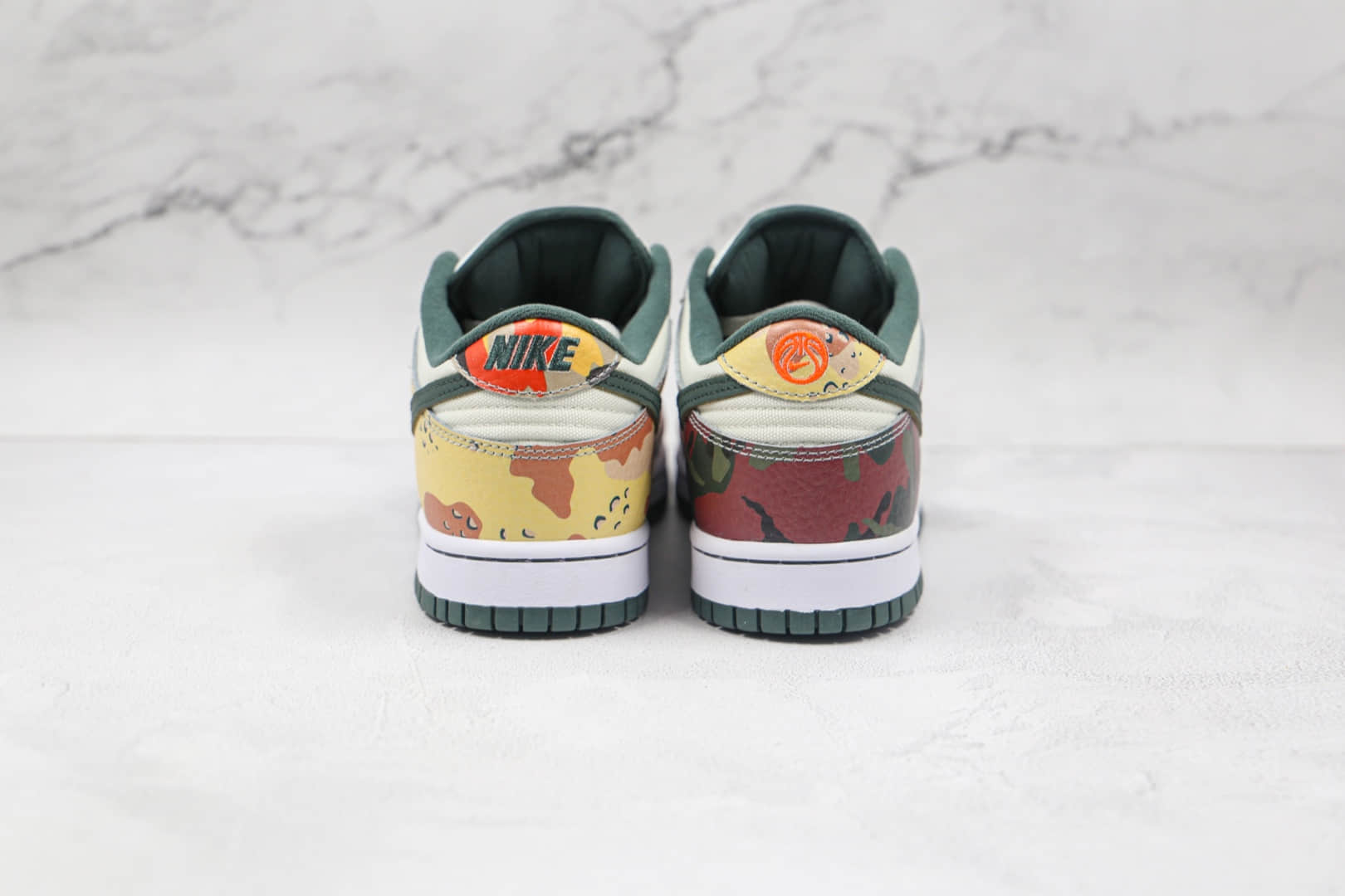 耐克Nike Dunk Low SE Mixed Camo纯原版本低帮DUNK鸳鸯迷彩拼接板鞋原楦头纸板打造 货号:DH0957-100