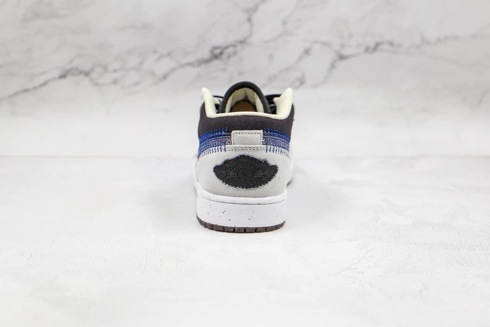 乔丹Air Jordan 1 Low Crater Releasing Soon纯原版本低帮AJ1灰色绒面可回收材料板鞋原楦头纸板打造 货号:DM4657-001
