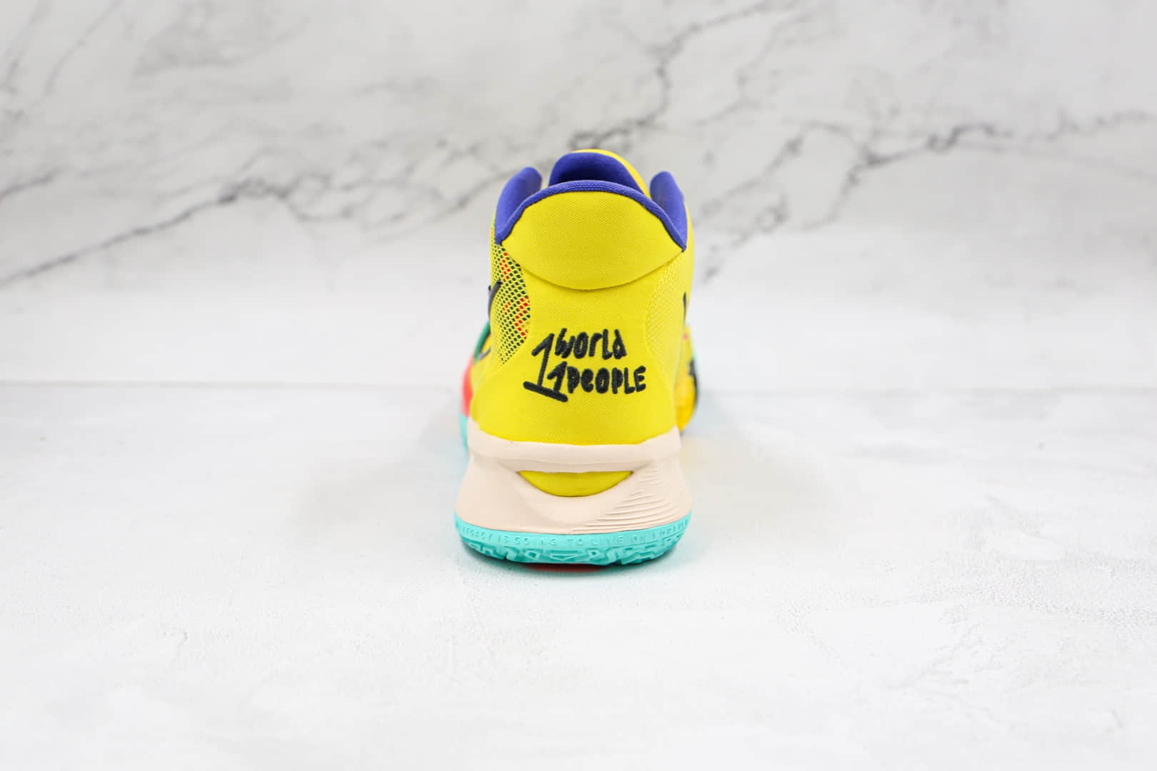 耐克Nike Kyrie 7 EP纯原版本欧文7代电动黄色篮球鞋内置气垫支持实战 货号：CT4080-700