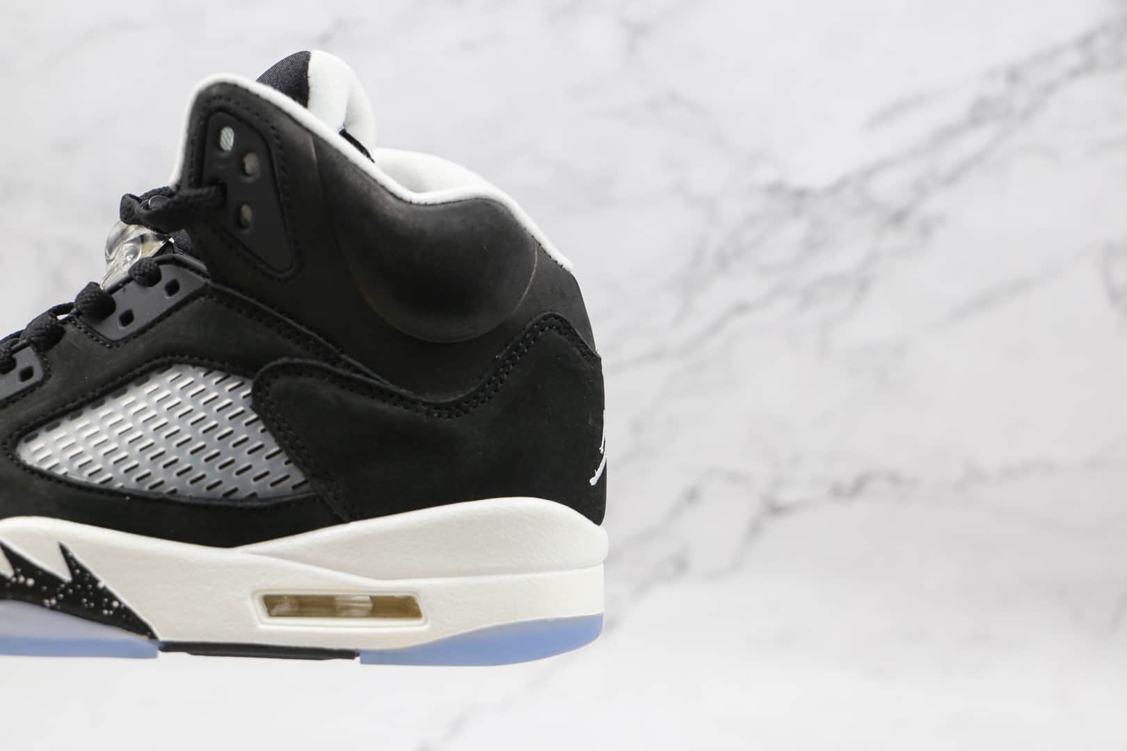 乔丹Air Jordan Retro 5 Oreo纯原版本高帮AJ5黑色奥利奥篮球鞋原档案数据开发 货号:CT4838-011