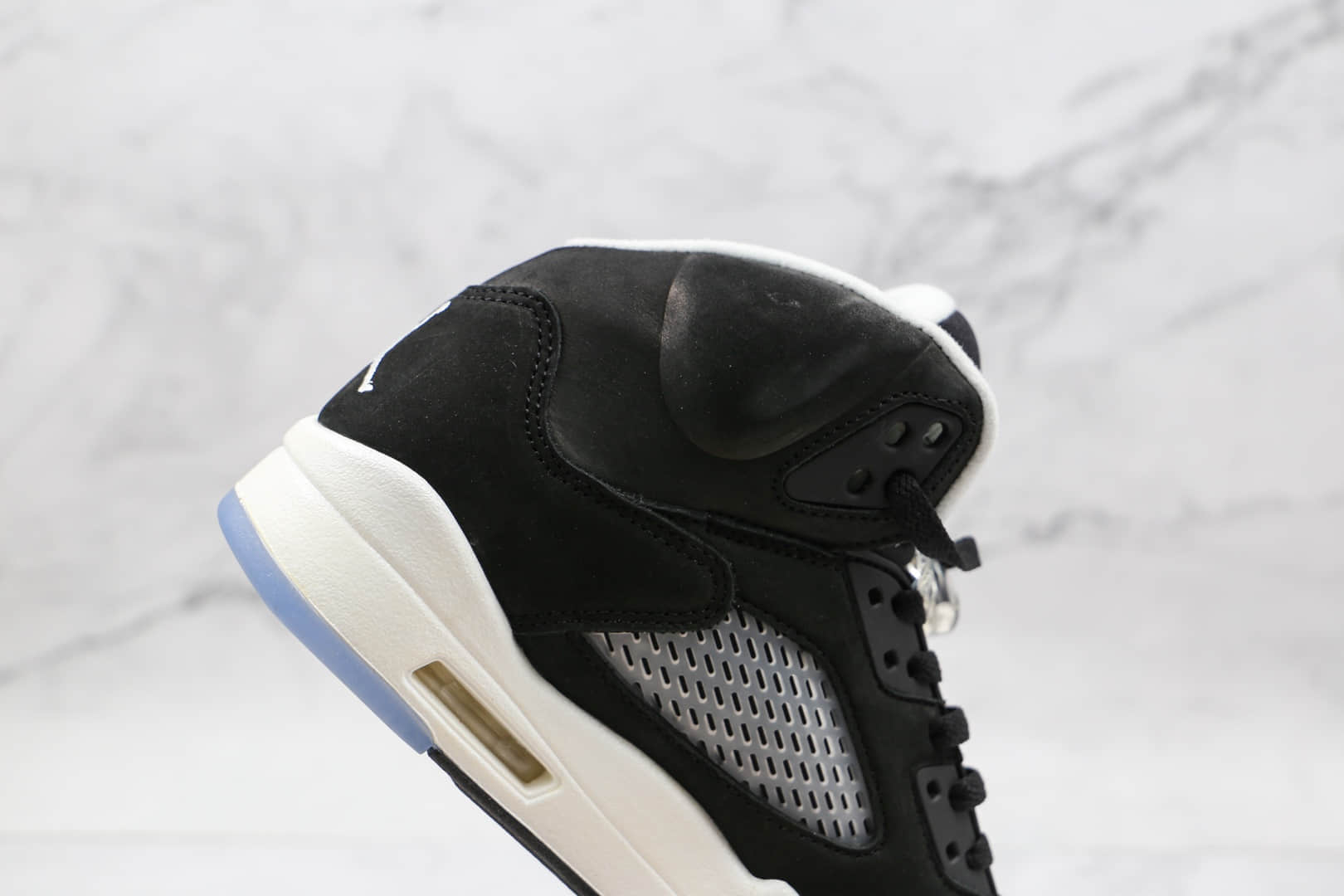 乔丹Air Jordan Retro 5 Oreo纯原版本高帮AJ5黑色奥利奥篮球鞋原档案数据开发 货号:CT4838-011