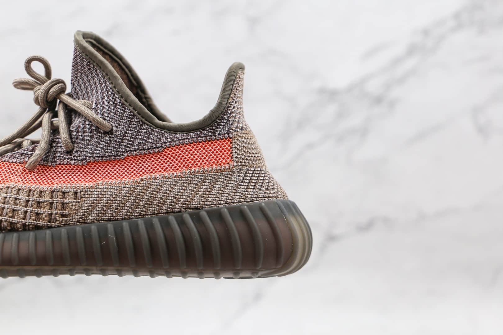 阿迪达斯Adidas Yeezy Boost 350 V2纯原版本椰子灰红兵马俑爆米花跑鞋原档案数据开发 货号:GW0089