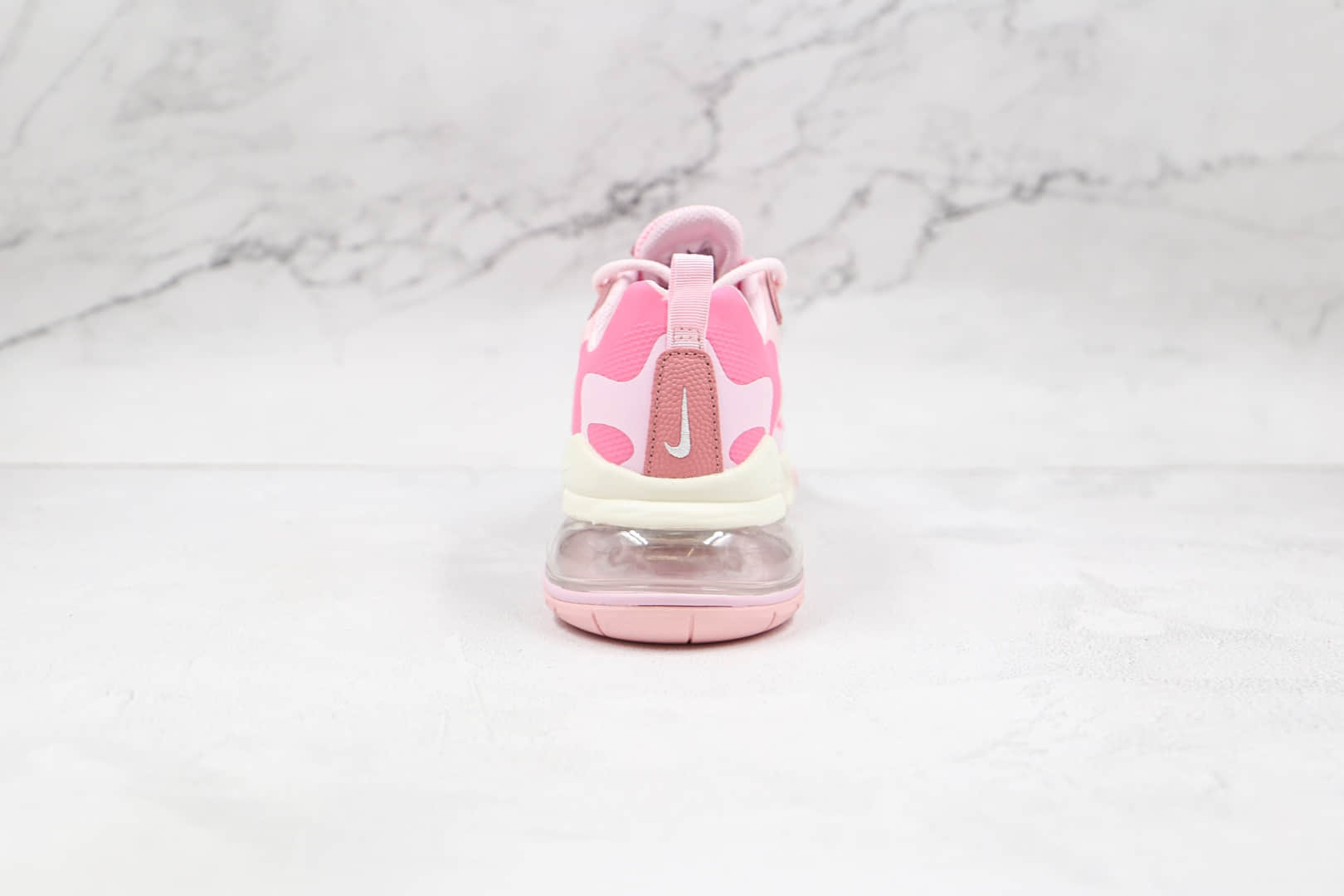 耐克Nike Air Max 270 React纯原版本半掌气垫粉色Max270气垫鞋原档案数据开发 货号:CZ0364-600