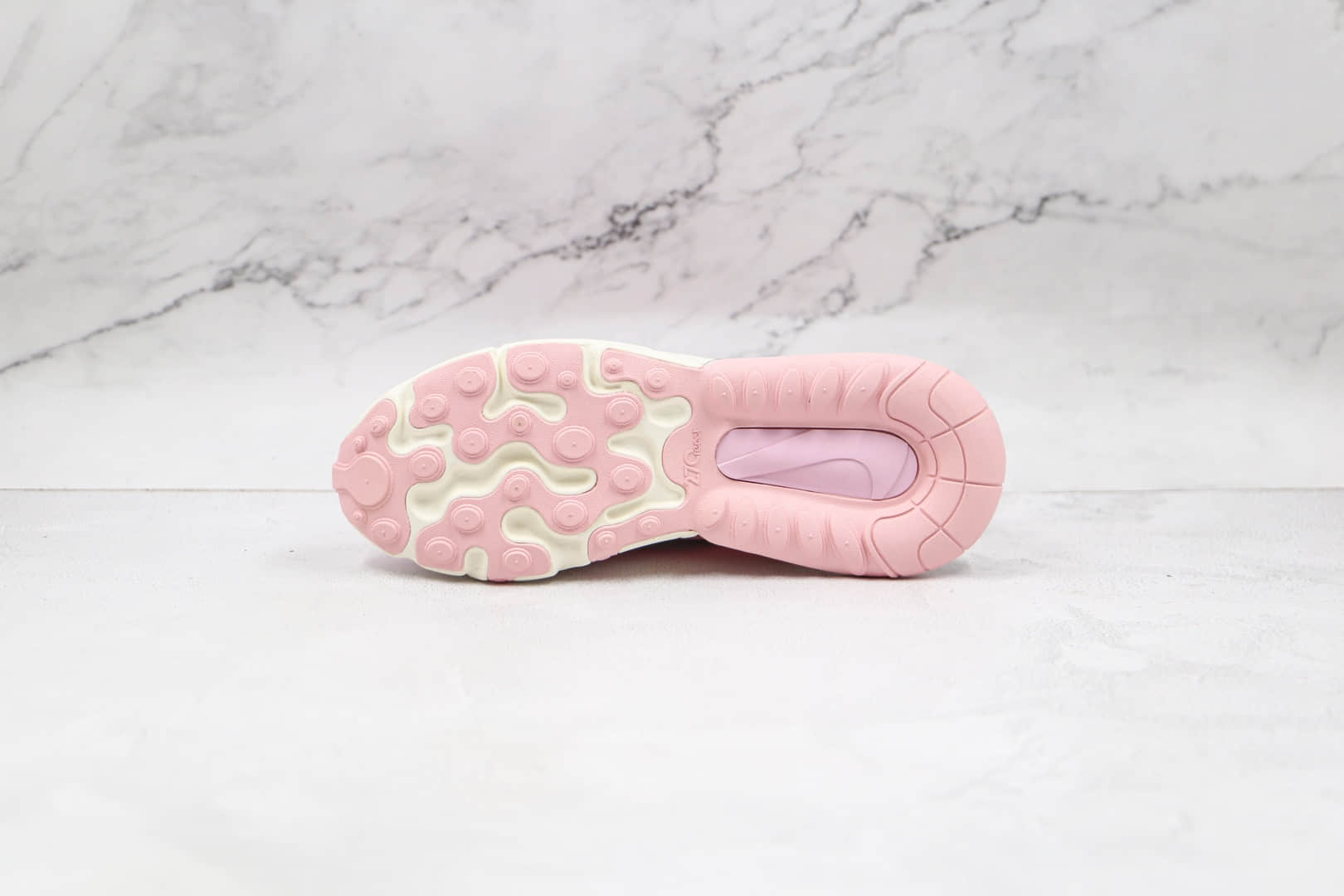 耐克Nike Air Max 270 React纯原版本半掌气垫粉色Max270气垫鞋原档案数据开发 货号:CZ0364-600