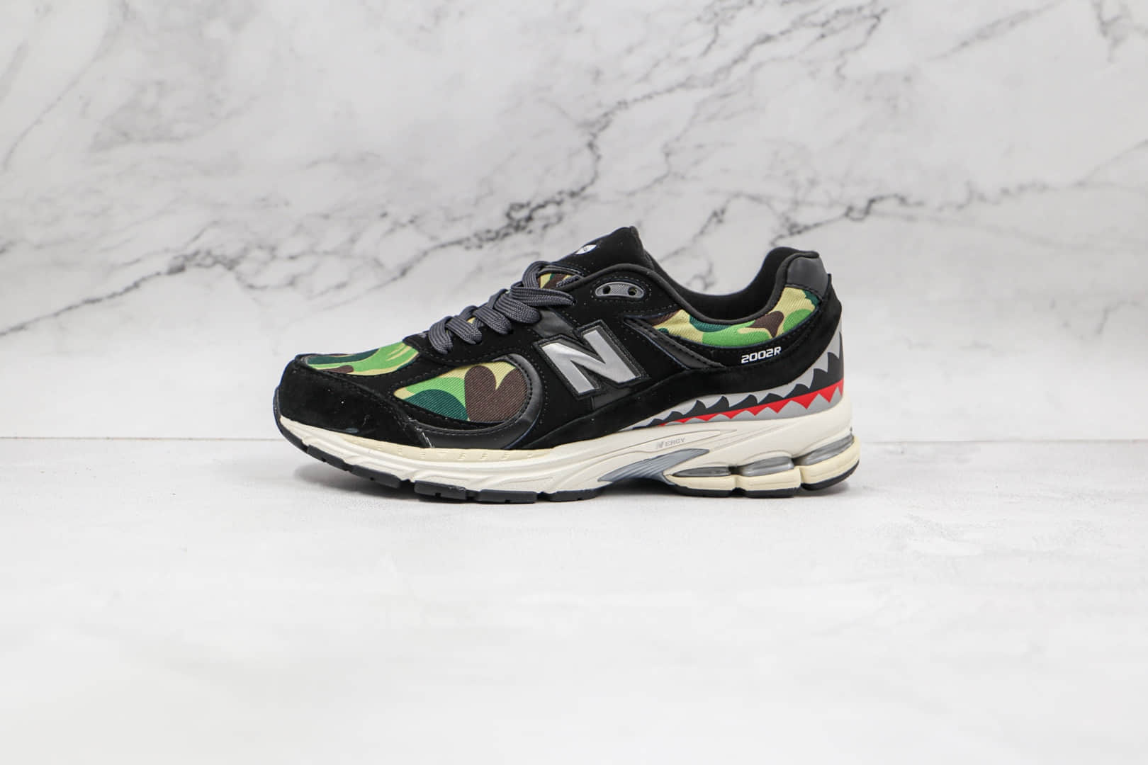 新百伦New Balance 2002R纯原版本黑迷彩复古NB2002R慢跑鞋原盒原标 货号:M2002RBF