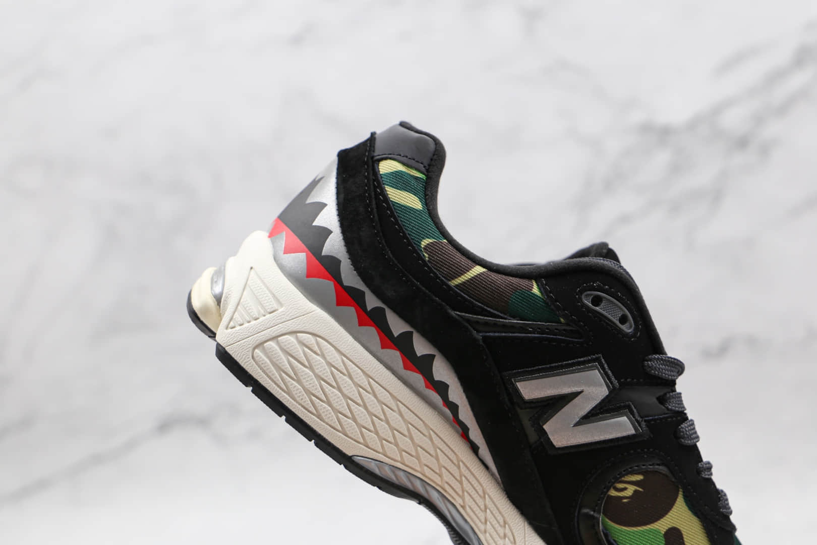 新百伦New Balance 2002R纯原版本黑迷彩复古NB2002R慢跑鞋原盒原标 货号:M2002RBF