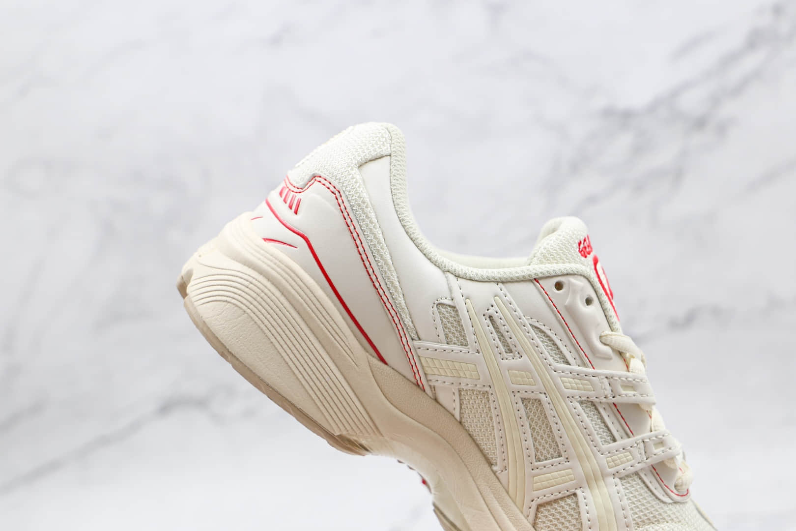 亚瑟士ASICS GEL 1090 The Nature Fan纯原版本白红色越野跑鞋原档案数据开发 货号:1203A159-200