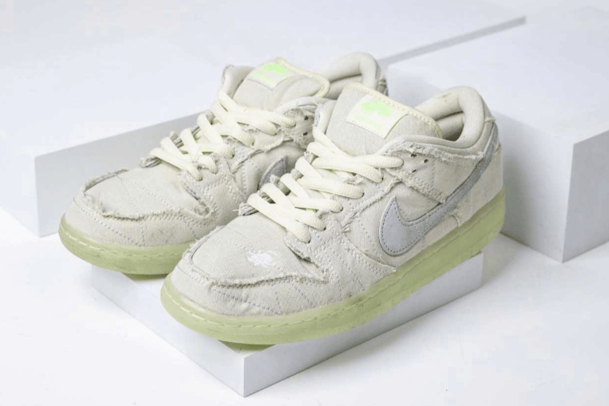 夜光效果超酷炫!Nike SB Dunk“木乃伊”最新实物上脚图释出! 货号:DM0774-111