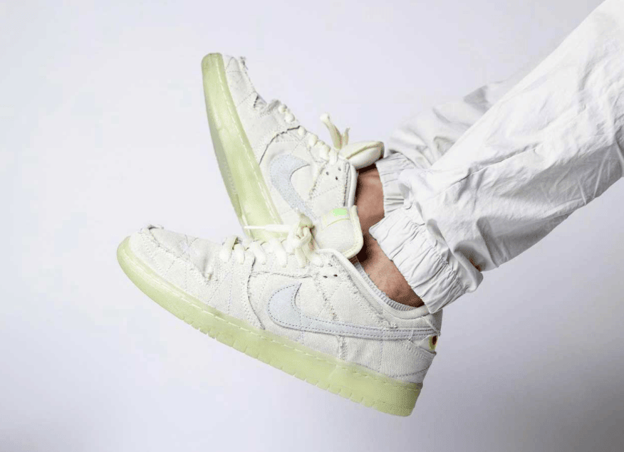 夜光效果超酷炫!Nike SB Dunk“木乃伊”最新实物上脚图释出! 货号:DM0774-111