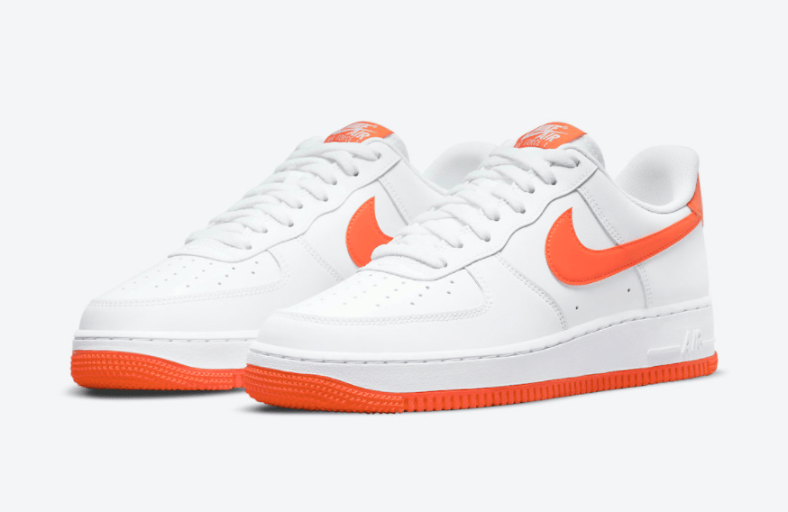 活力白橙配色!全新Nike AF1即将登场! 货号:DC2911-101