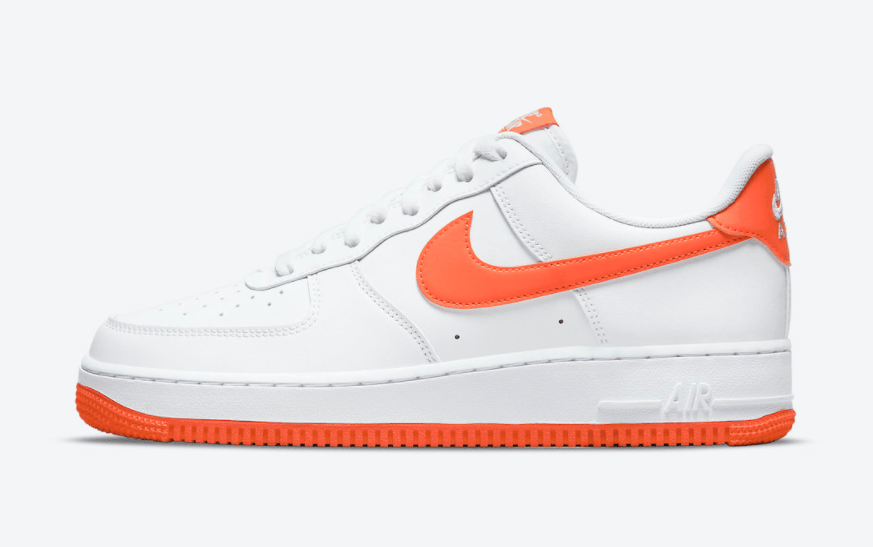 活力白橙配色!全新Nike AF1即将登场! 货号:DC2911-101