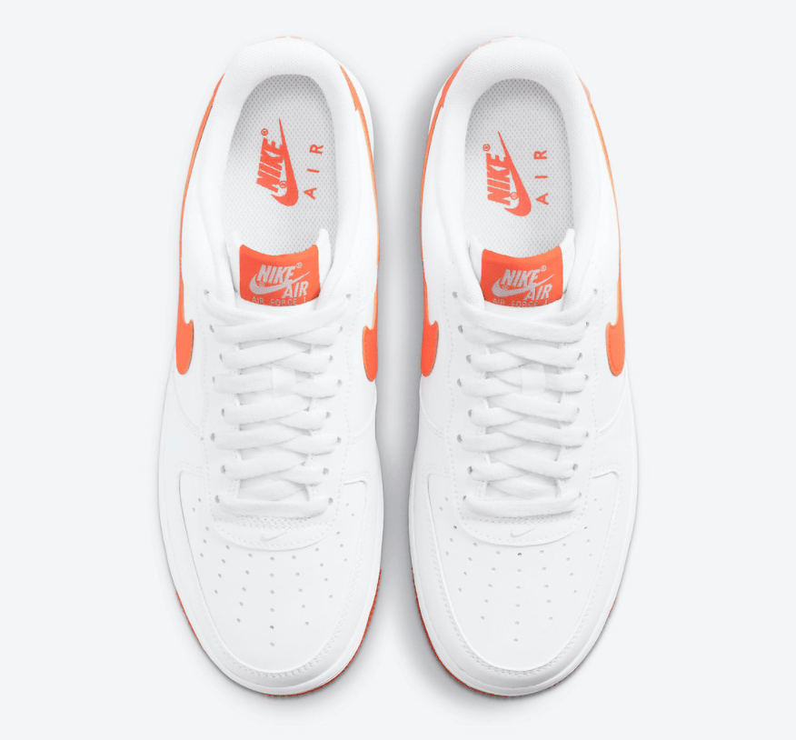 活力白橙配色!全新Nike AF1即将登场! 货号:DC2911-101