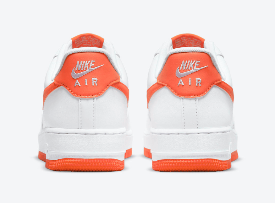 活力白橙配色!全新Nike AF1即将登场! 货号:DC2911-101