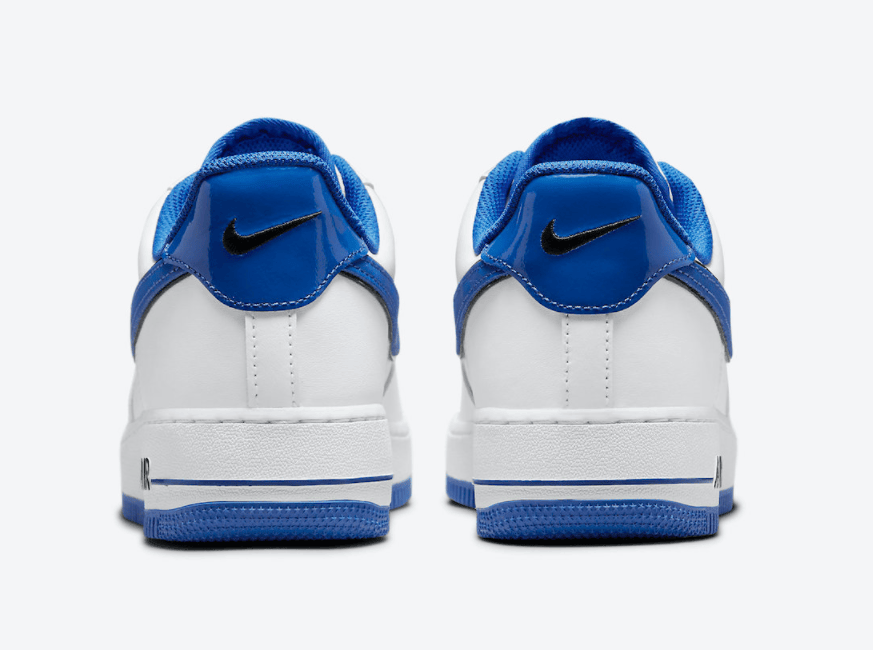 清爽白蓝!Logo亮了!这双AF1你打几分? 货号:DC8873-100