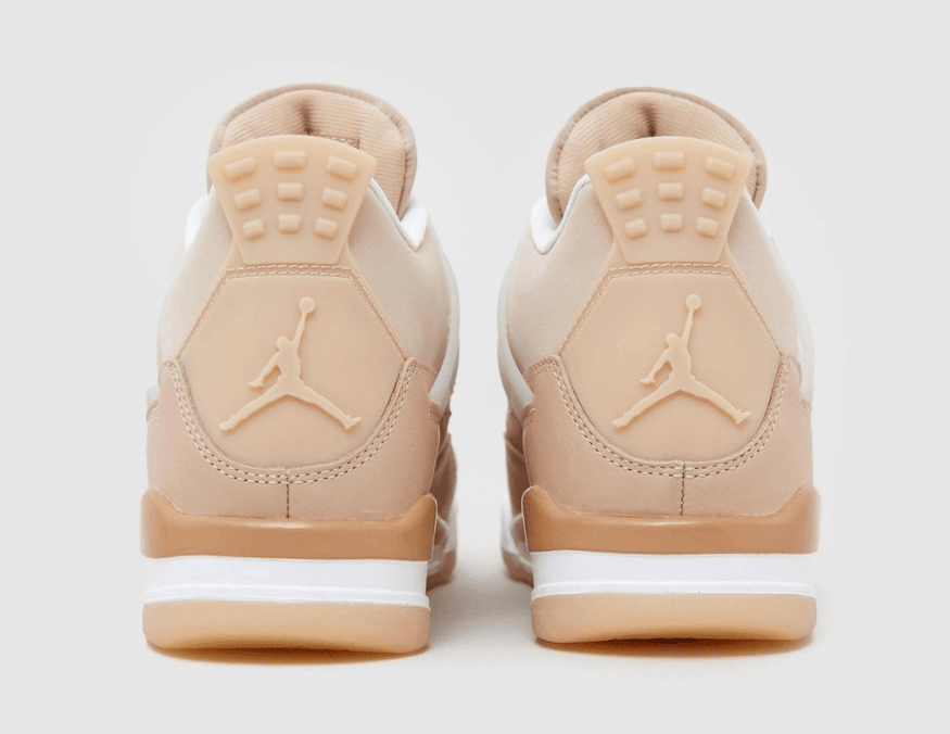 这双AJ有点粉嫩！AJ4 “Shimmer” 最新实物图曝光！ 货号：DJ0675-200