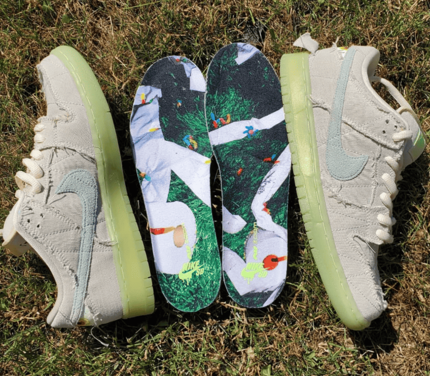 可撕鞋面+夜光设计!全新Nike SB Dunk“木乃伊”十月登场! 货号:DM0774-111