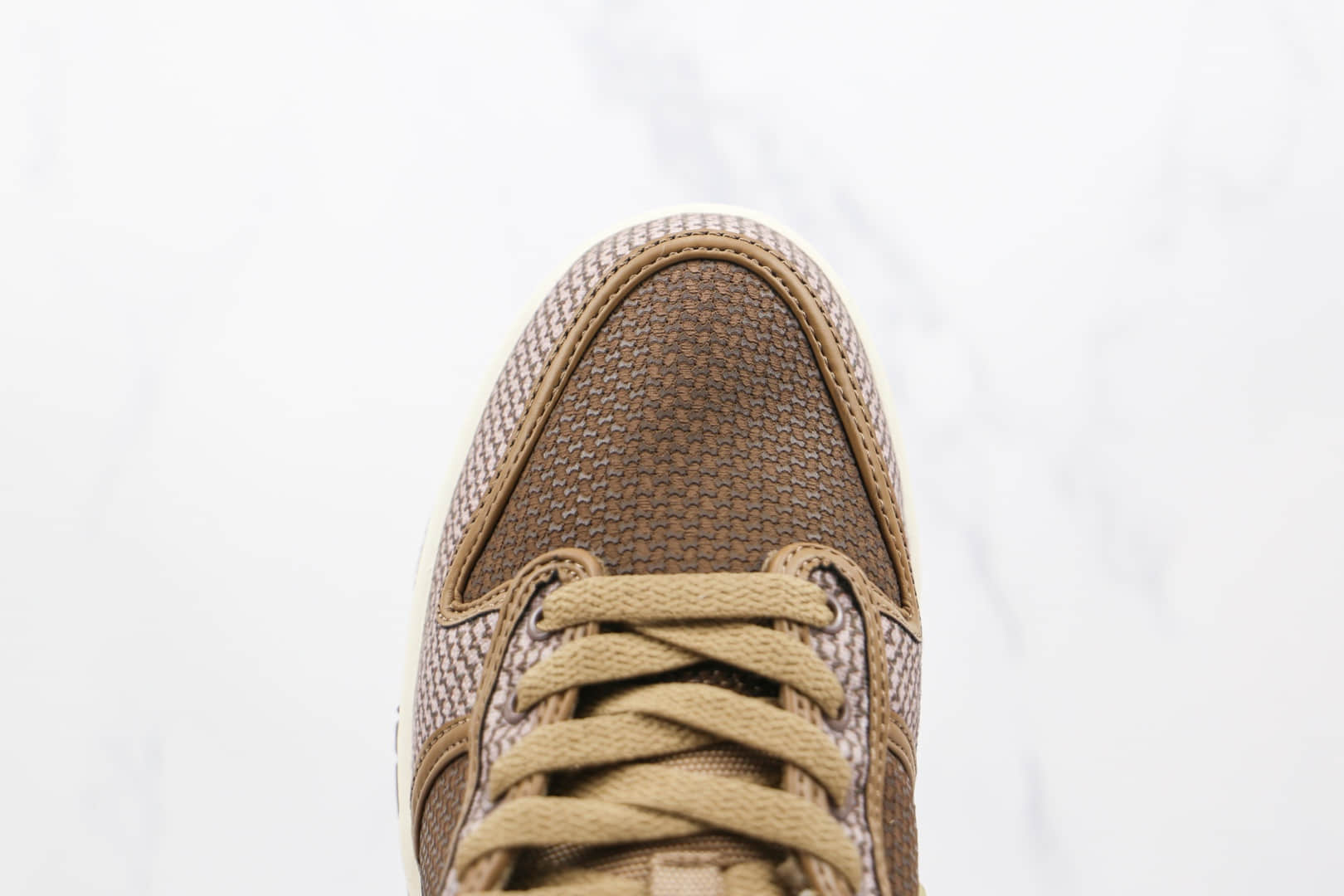 耐克NIKE DUNK LOW X UNDEFEATED联名款纯原版本低帮DUNK棕黄色板鞋原盒原标 货号:DH3061-200