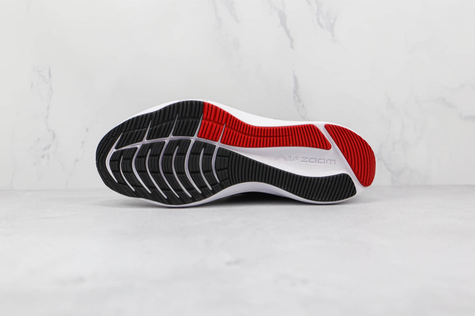 耐克Nike Winflo 8纯原版本温弗罗八代黑红色线条慢跑鞋原楦头纸板打造 货号:CW3419-003