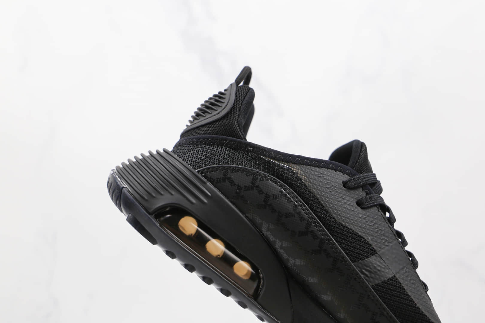 耐克Nike Air Max 2090纯原版本网面黑金色Max2090气垫鞋原档案数据开发 货号：DC4120-001