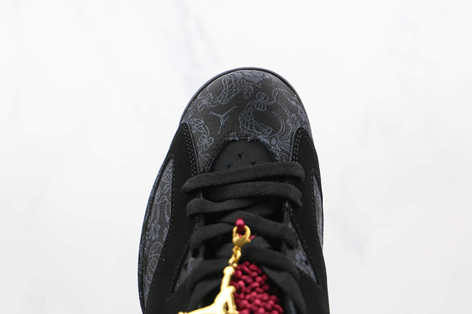 乔丹Air Jordan 6 SD WMNS Singles Day纯原版本黑丝绸中国结花卉纹理AJ6篮球鞋原楦头纸板打造 货号:DB9818-001