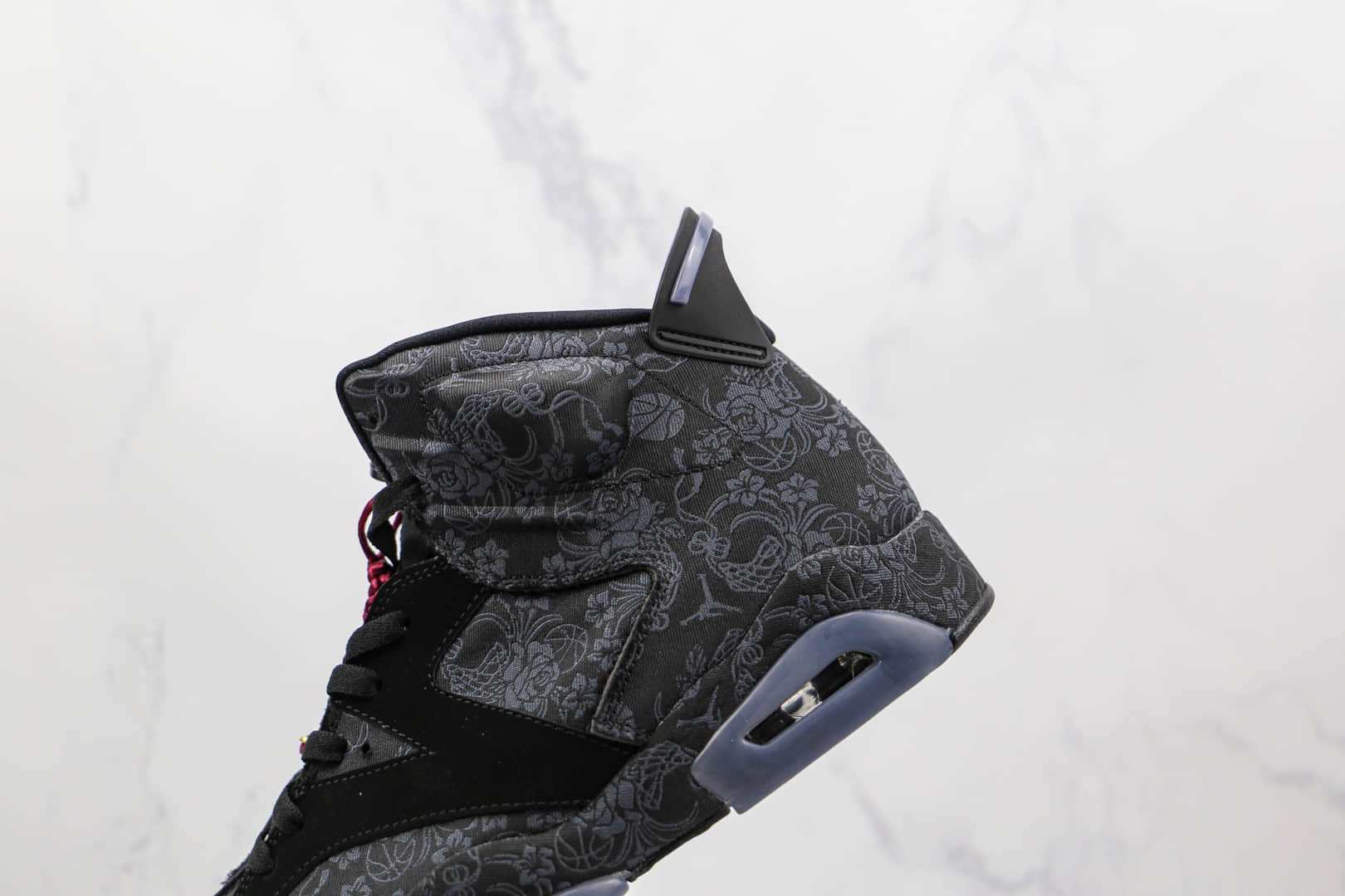 乔丹Air Jordan 6 SD WMNS Singles Day纯原版本黑丝绸中国结花卉纹理AJ6篮球鞋原楦头纸板打造 货号:DB9818-001