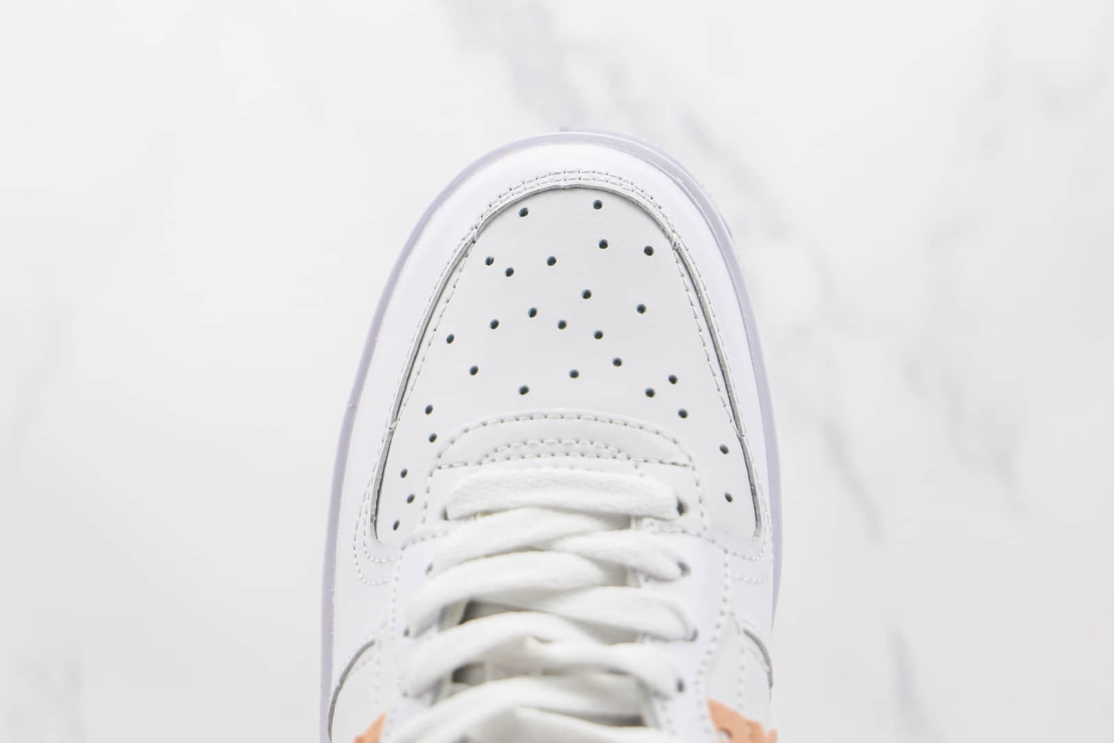 耐克Nike Air Force 1 Fontanka纯原版本低帮空军一号Fontanka联名白橙色板鞋原盒原标 货号:DA7024-105