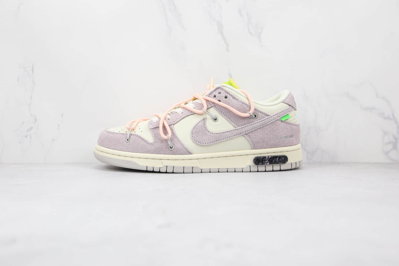 耐克Nike Dunk Low 50 x Off-White联名款纯原版本低帮香芋紫DUNK板鞋原楦头纸板打造 货号:DJ0950-100