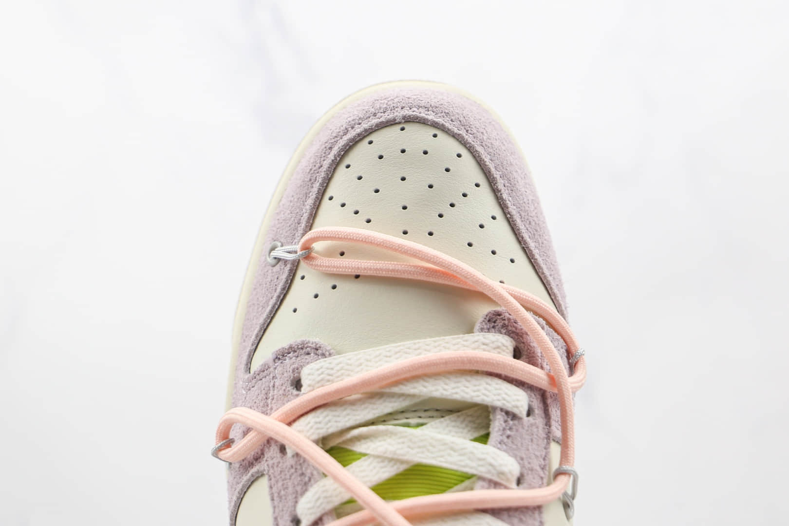 耐克Nike Dunk Low 50 x Off-White联名款纯原版本低帮香芋紫DUNK板鞋原楦头纸板打造 货号:DJ0950-100