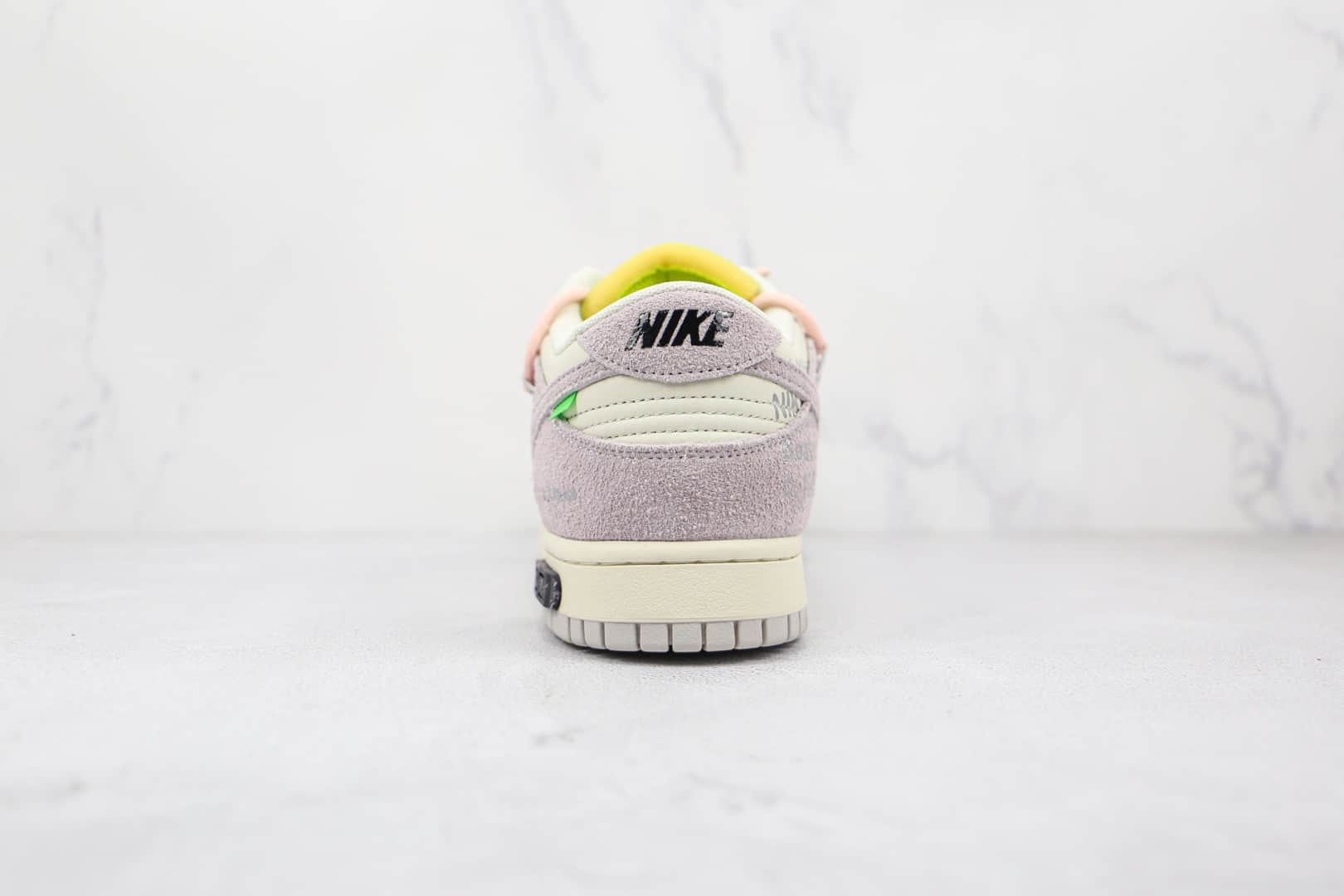 耐克Nike Dunk Low 50 x Off-White联名款纯原版本低帮香芋紫DUNK板鞋原楦头纸板打造 货号:DJ0950-100