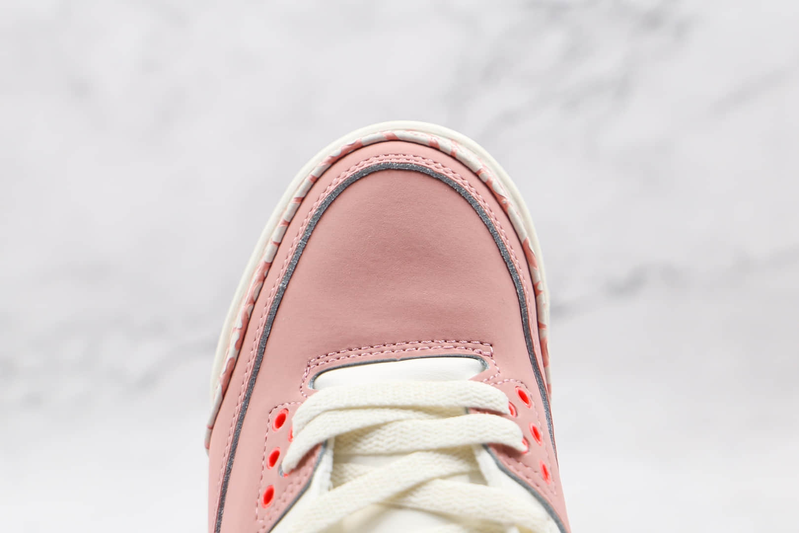 乔丹Air Jordan 3 Rust Pink公司级版本绣粉色AJ3篮球鞋原盒原标原楦头纸板打造 货号:CK9246-600