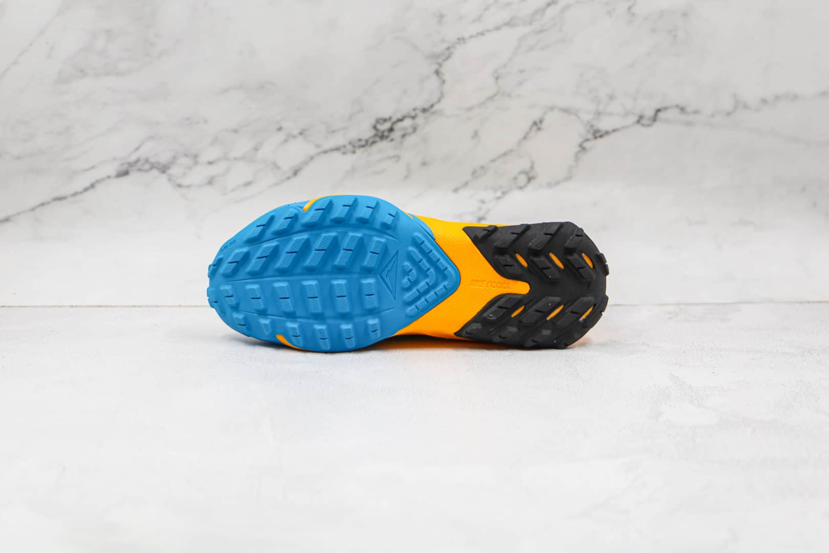 耐克Nike Air Zoom Terra Kiger 7纯原版本越野跑鞋登山鞋黄蓝色内置真Zoom气垫 货号：CW6066-009