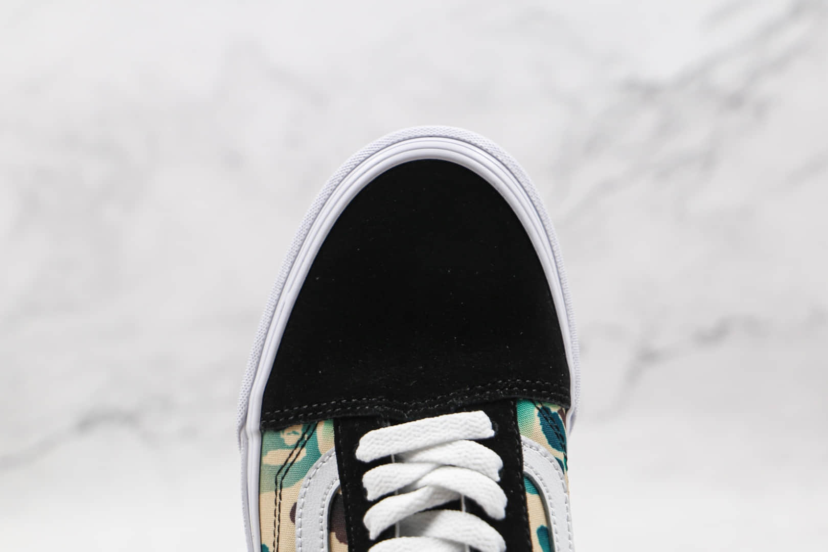 万斯Vans Old Skool公司级版本低帮板鞋迷彩侧边条纹工艺硫化一比一 货号:VN0A38DMU21