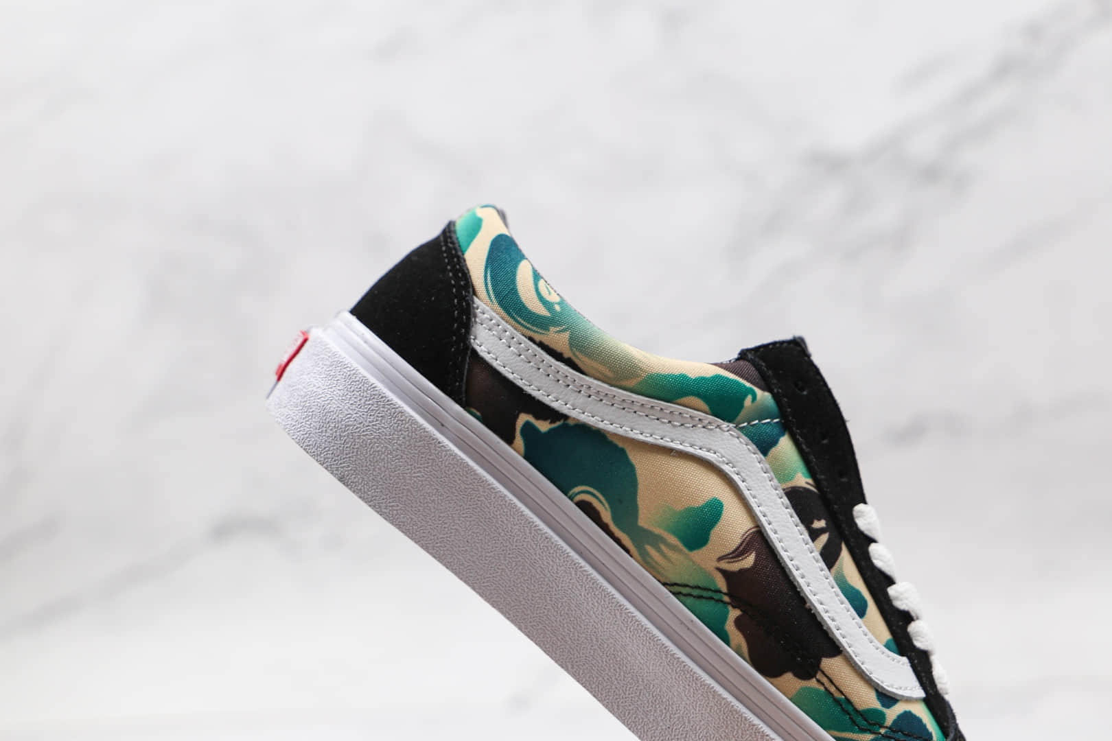 万斯Vans Old Skool公司级版本低帮板鞋迷彩侧边条纹工艺硫化一比一 货号:VN0A38DMU21