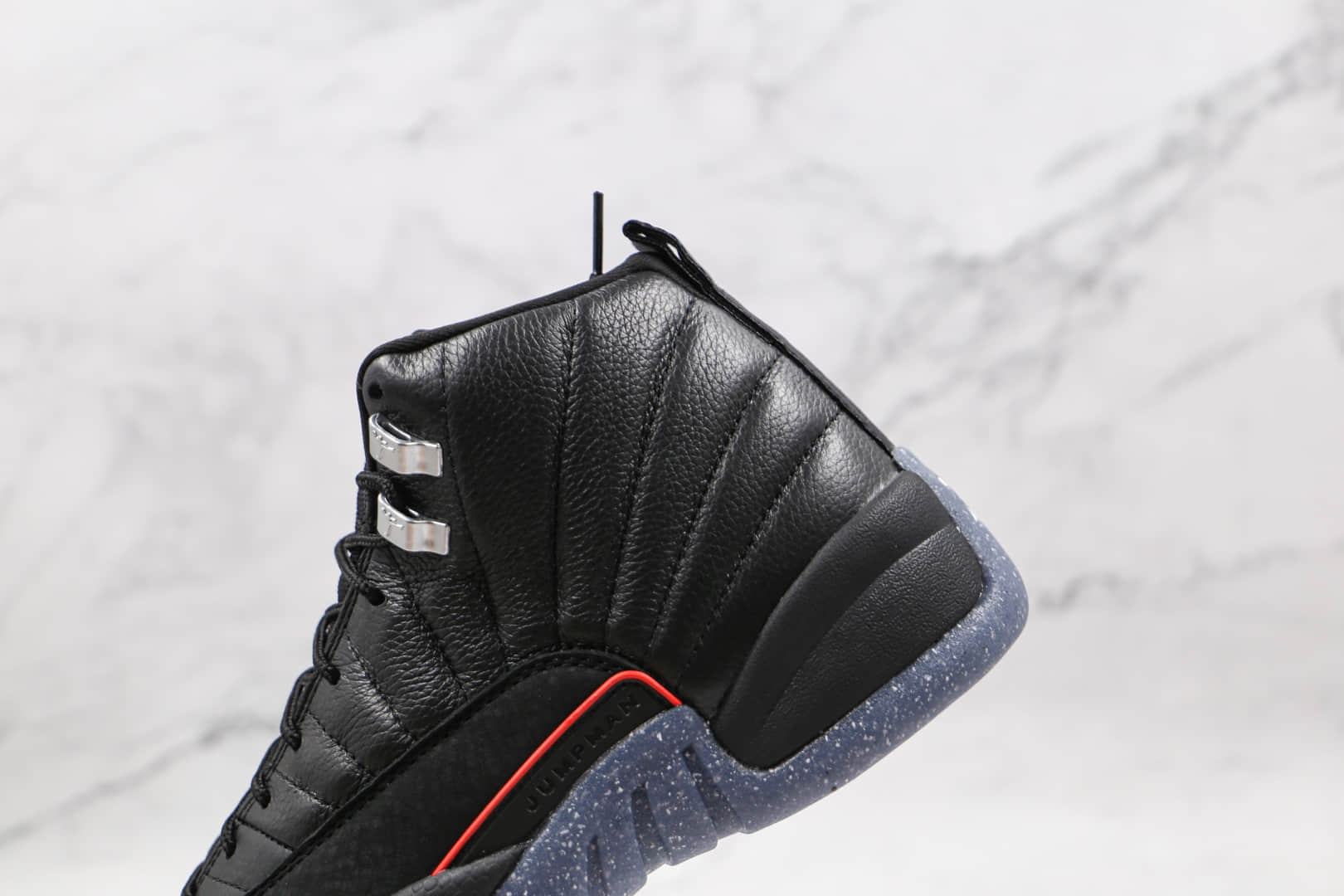 乔丹Air Jordan 12纯原版本黑色AJ12篮球鞋原楦头纸板打造 货号:DC1062-006
