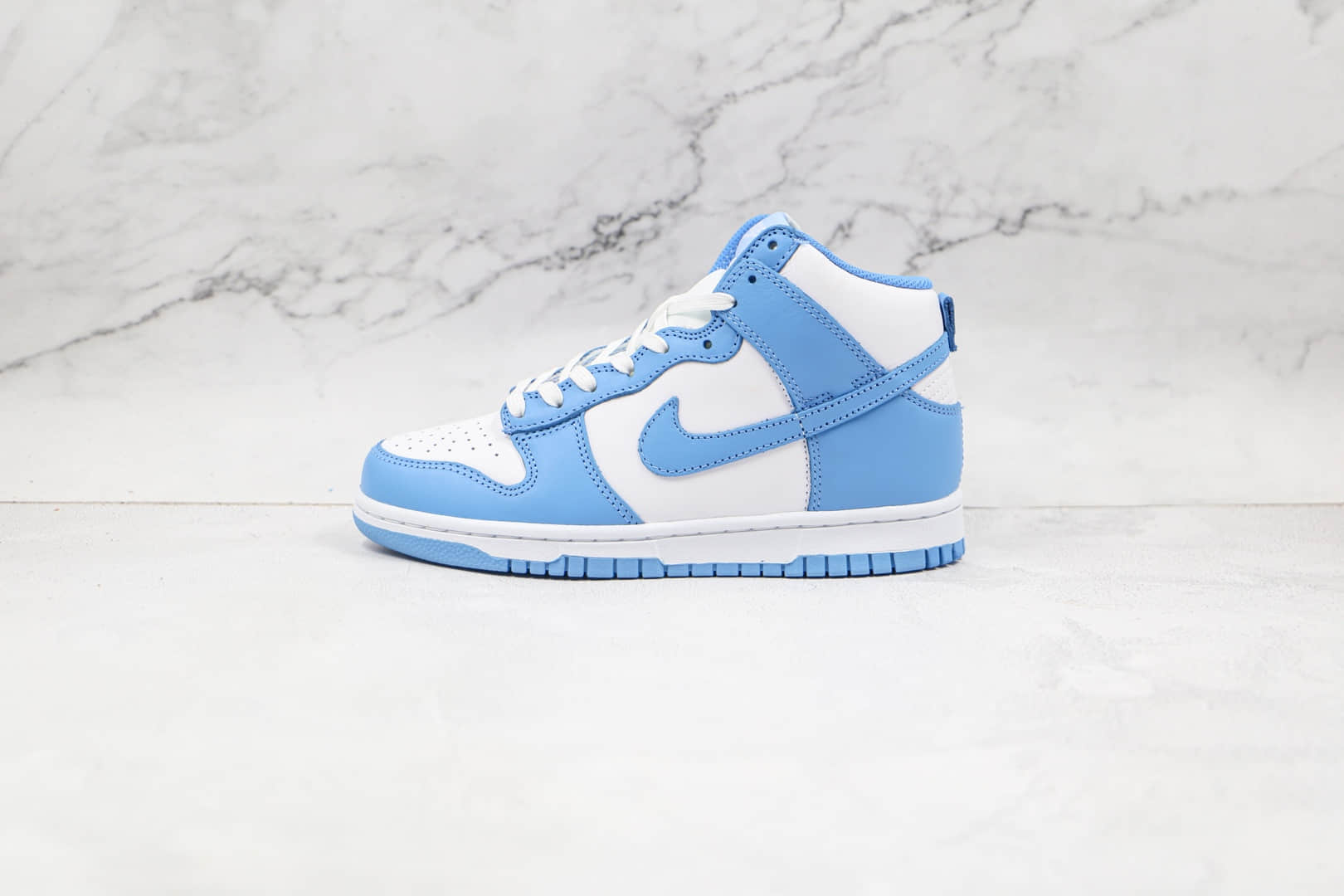 耐克Nike Dunk High SE纯原版本高帮DUNK北卡蓝板鞋原鞋开模一比一打造 货号:DD1869-107