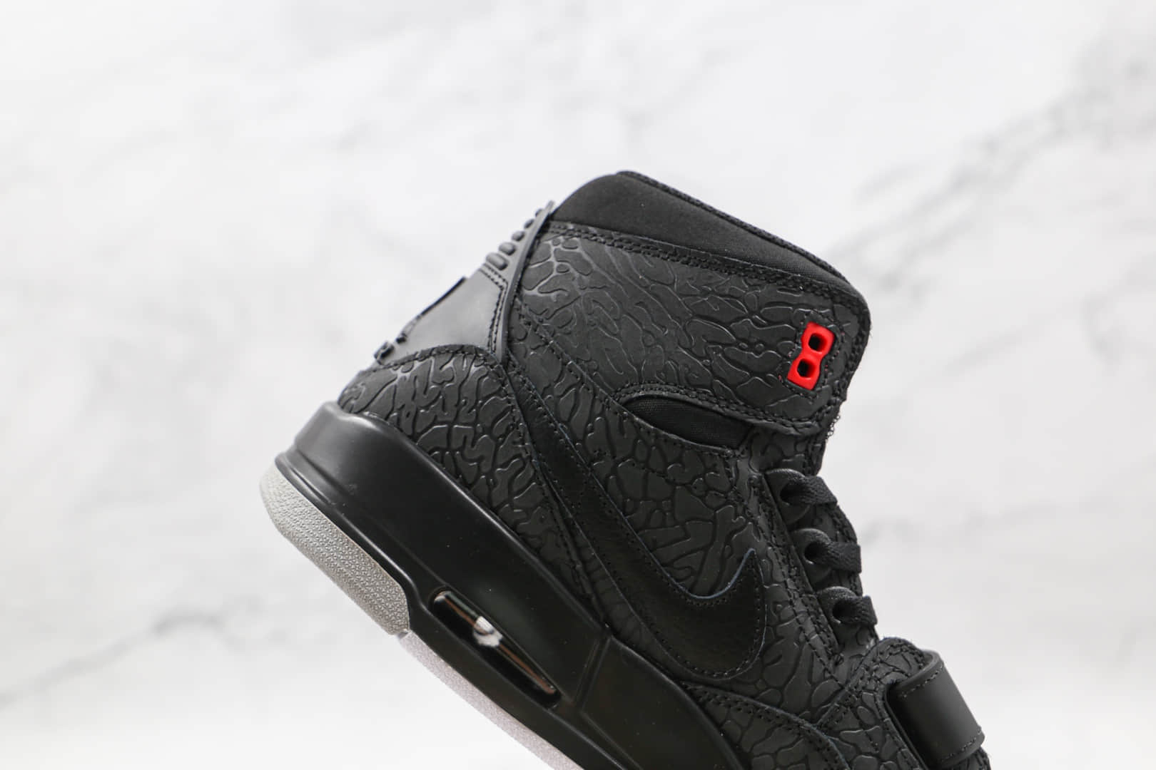 乔丹Air Jordan Legacy 312纯原版本高帮AJ312黑色爆裂纹篮球鞋原档案数据开发 货号:AV3922-006