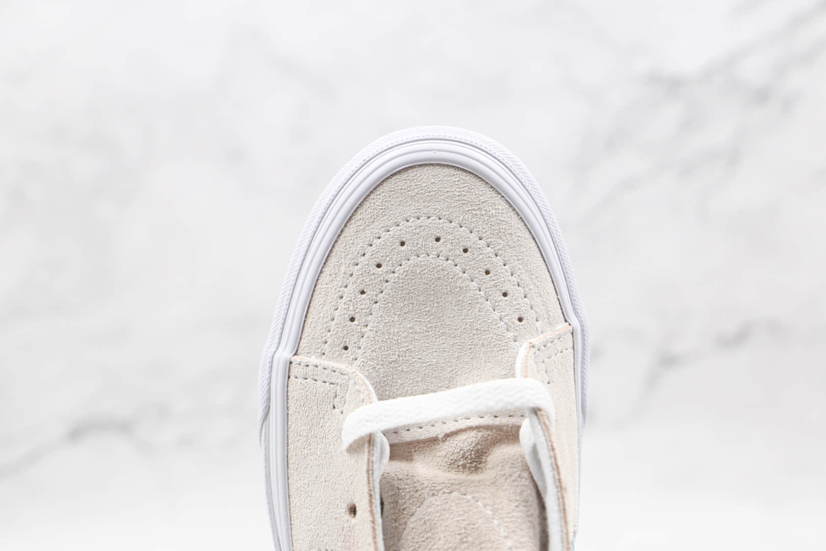 万斯Vans SK8 -Hi公司级版本高帮白蓝色秋季硫化帆布鞋原厂硫化大底 货号:VN0A32QG9LY