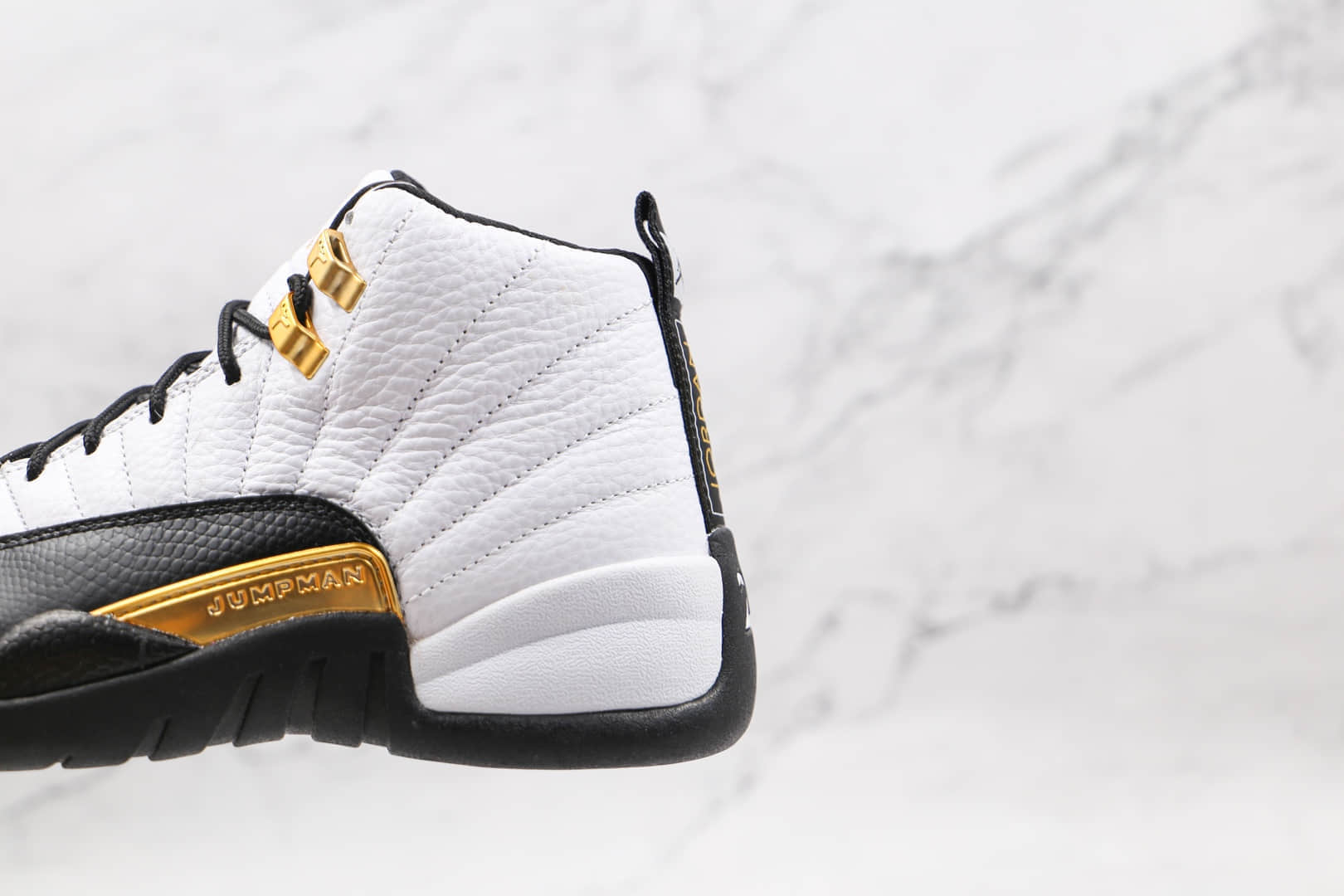 乔丹Air Jordan 12纯原版本黑白金色AJ12篮球鞋原档案数据开发 货号:CT8013-170