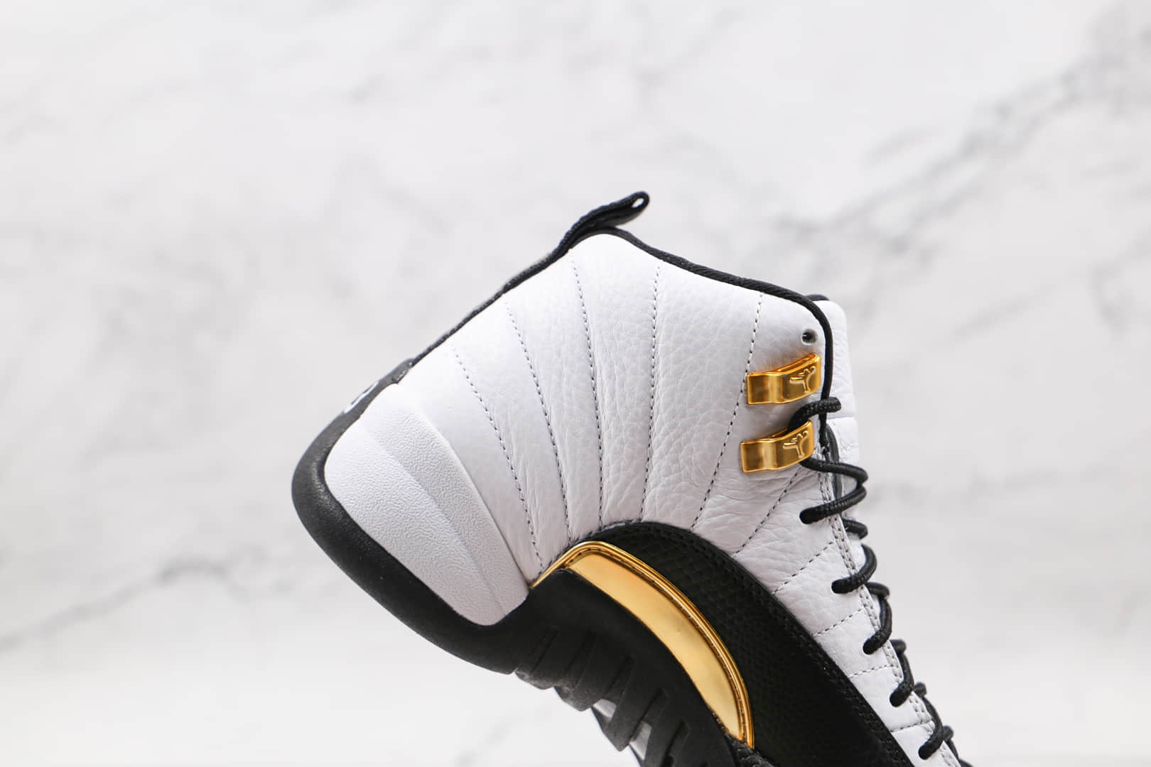 乔丹Air Jordan 12纯原版本黑白金色AJ12篮球鞋原档案数据开发 货号:CT8013-170