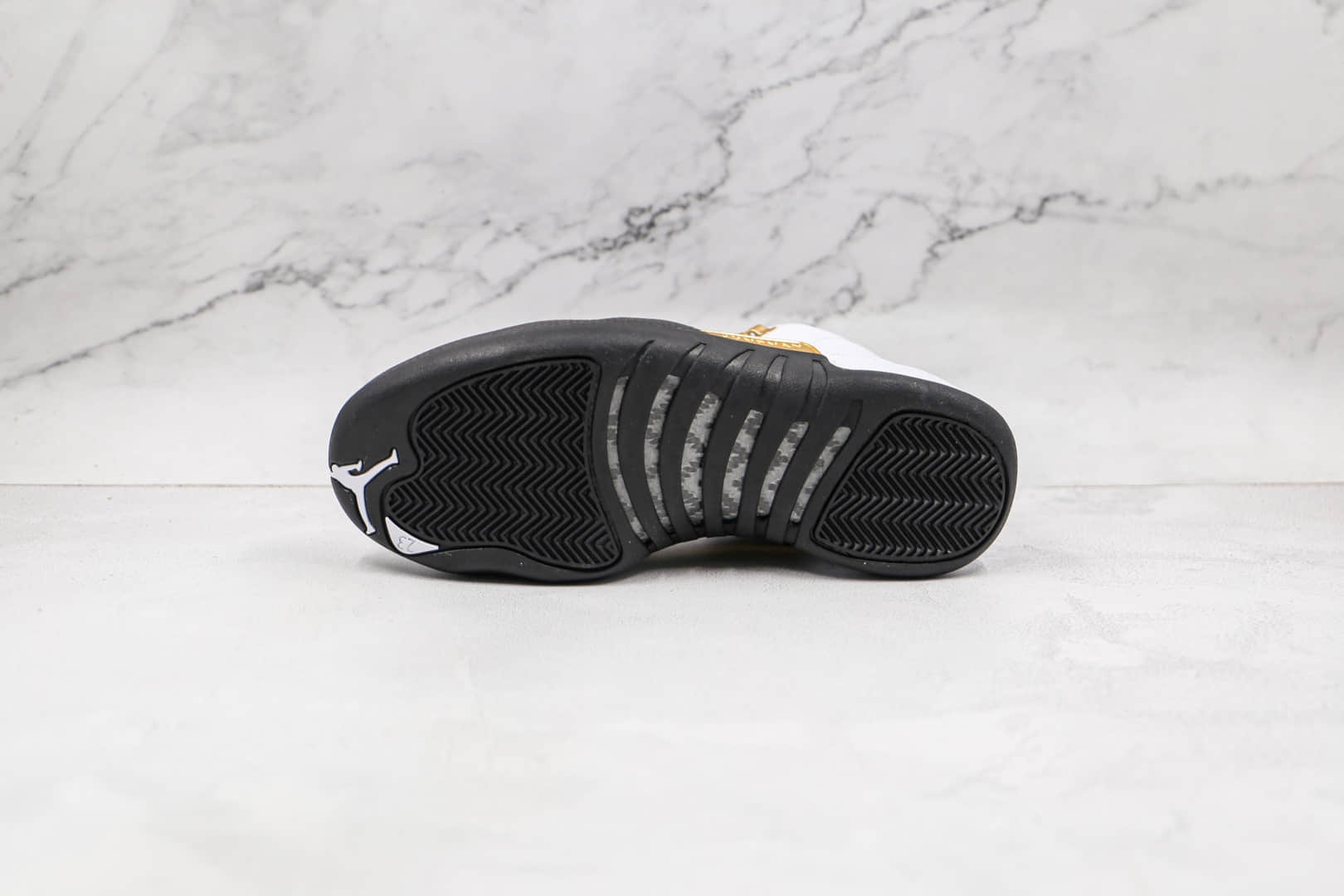 乔丹Air Jordan 12纯原版本黑白金色AJ12篮球鞋原档案数据开发 货号:CT8013-170