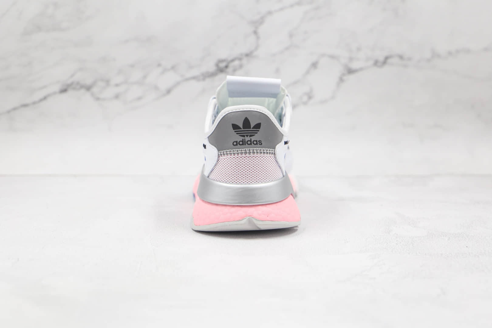 阿迪达斯Adidas Nite Jogger 2019 Boost纯原版本夜行者一代白灰蓝粉色爆米花跑鞋原楦头纸板打造 货号:FY5748