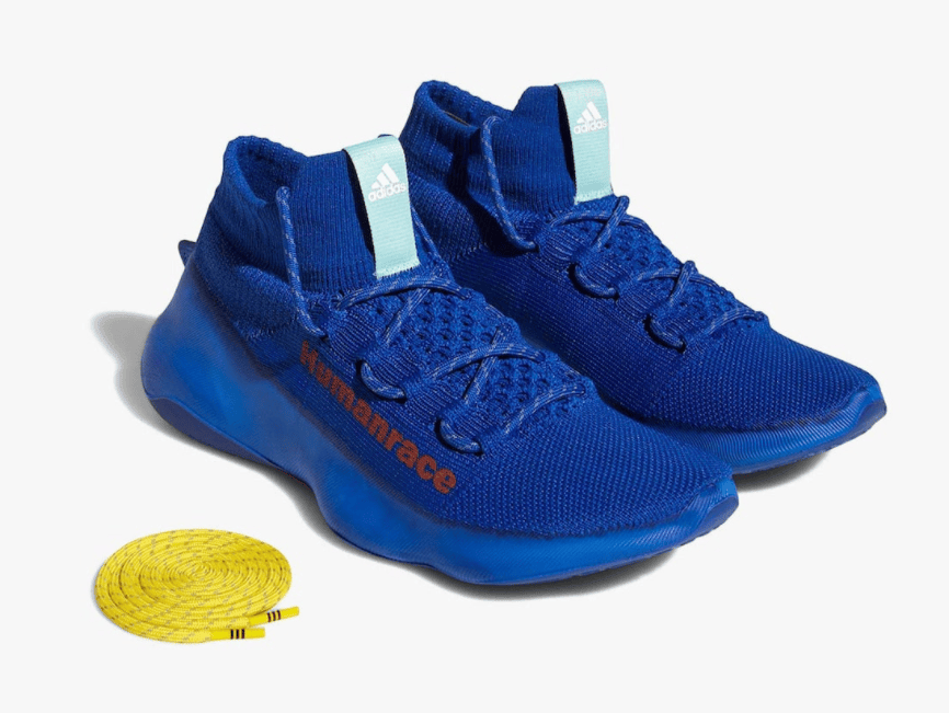 一体式袜套鞋!菲董 x adidas Humanrace Sichona宝蓝色官图释出! 货号:GW4880