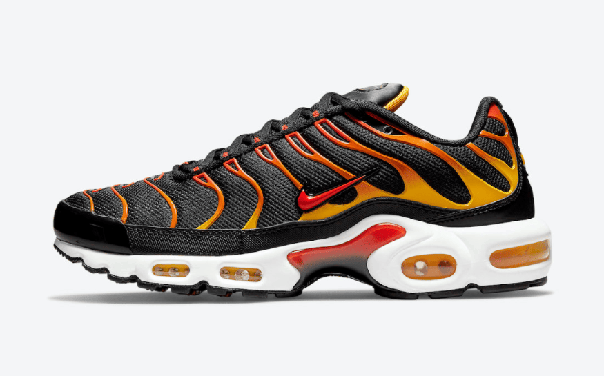 日落配色!复古跑鞋Nike Air Max Plus新配色曝光! 货号:DC6094-001