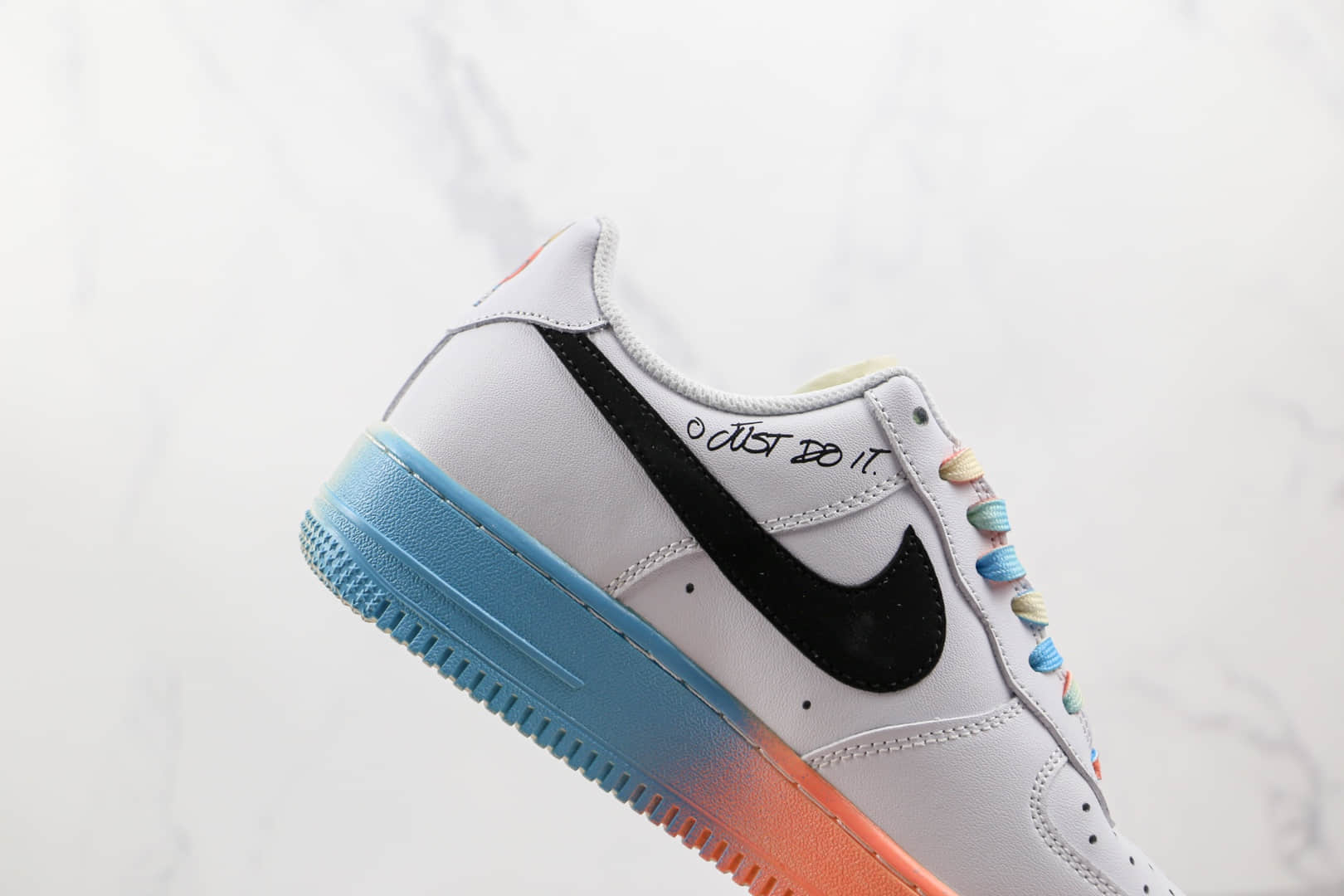 耐克Nike Air Force 1 Low 07纯原版本低帮空军一号白红蓝电玩涂鸦板鞋内置气垫 货号:DJ4679-101