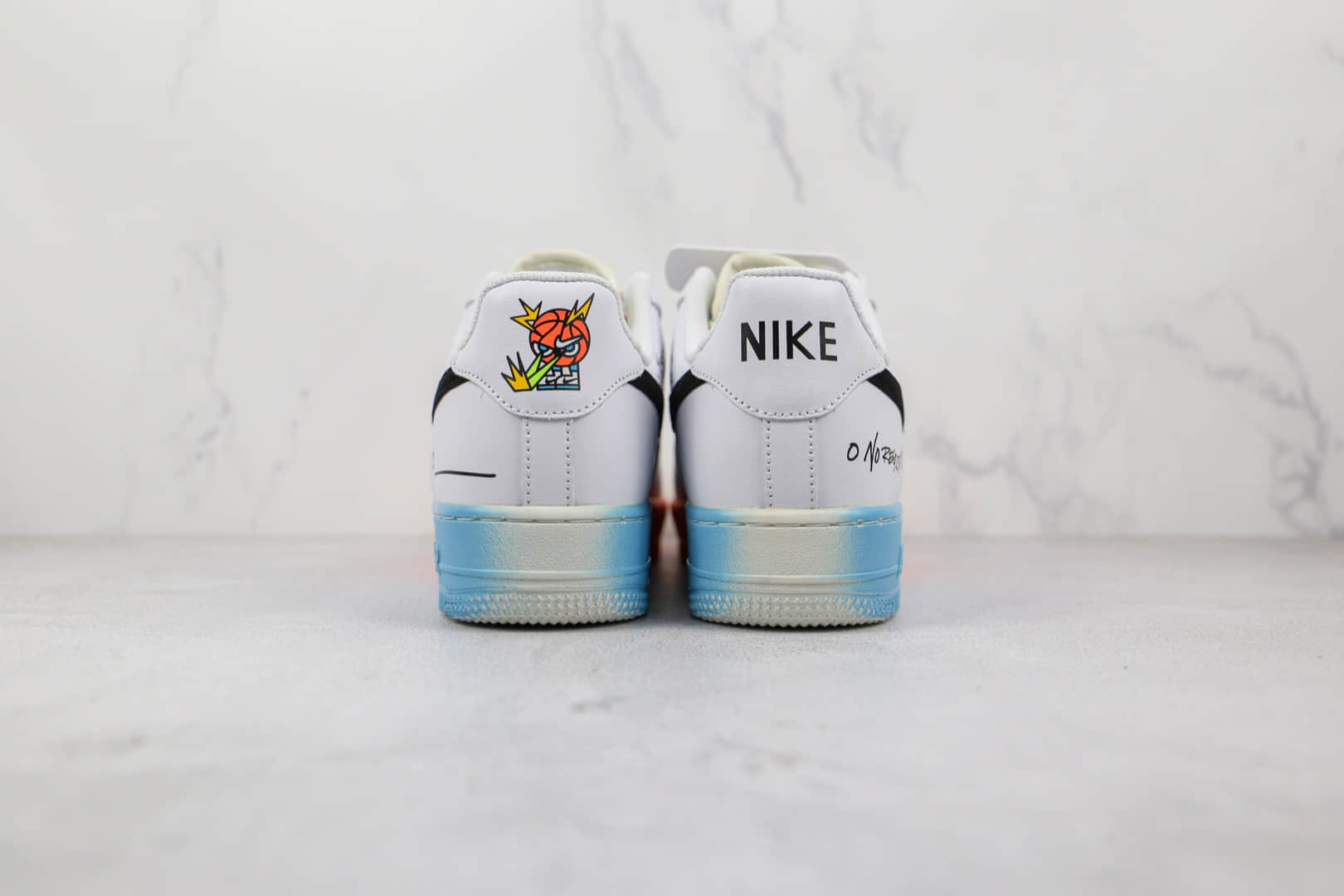 耐克Nike Air Force 1 Low 07纯原版本低帮空军一号白红蓝电玩涂鸦板鞋内置气垫 货号:DJ4679-101