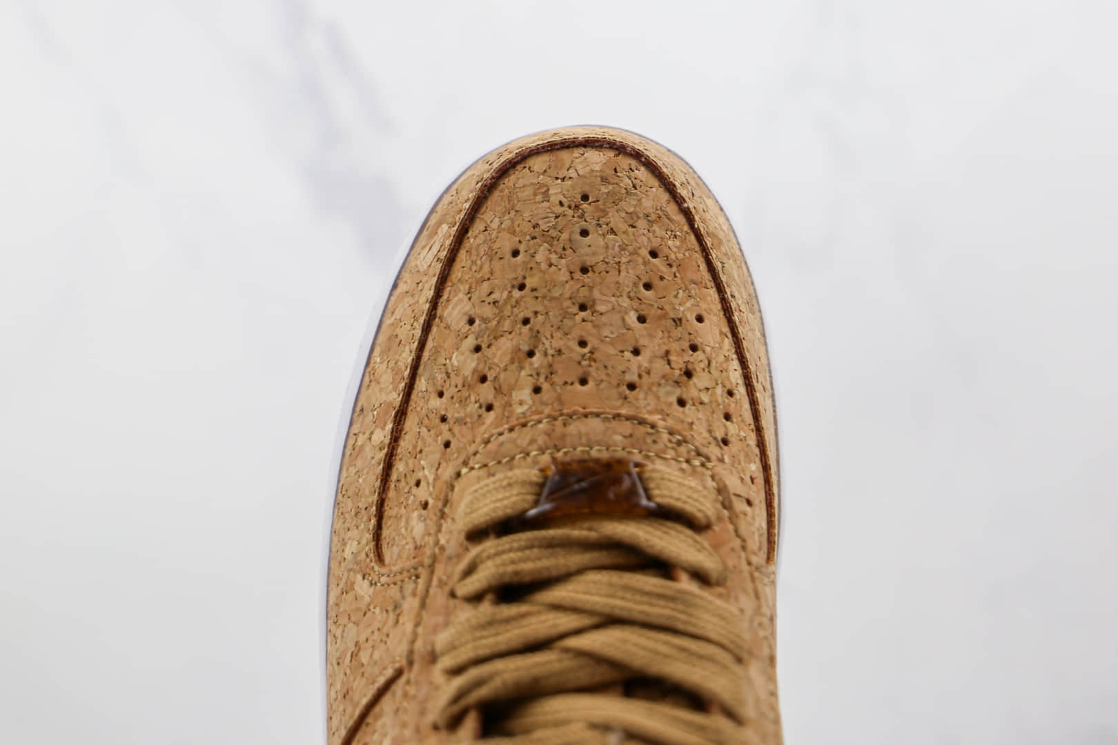 耐克Nike Air Force 1 07纯原版本低帮空军一号卡其色木屑配色板鞋原档案数据开发 货号:CZ0338-200